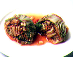 보쌈김치 사진