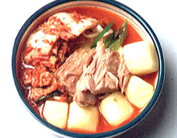 참치감자찌개 사진
