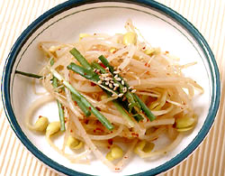 콩나물무침 사진