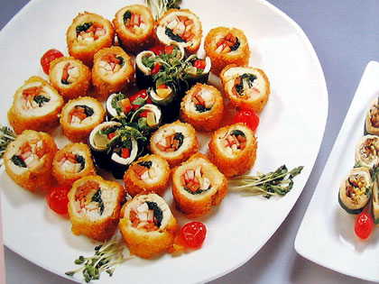치킨롤 페스티발 사진