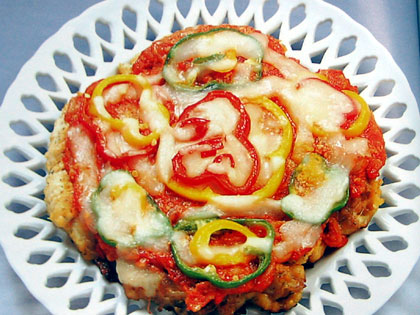 치킨피자 사진