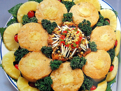 치킨롤 사진